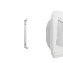 Eglo MACCHIONI Wandlamp staal, kunststof wit / kunststof met kristaleffect wit New