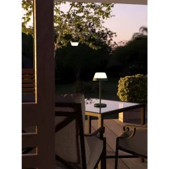 Eglo MEGGIANO Tafellampen Kunststof groen / Kunststof wit H: 320 mm | Ø 150 mm