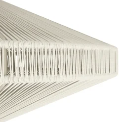 Eglo MIDSUMER Plafondarmaturen staal zwart / textiel crème H: 175 mm | Ø 380 mm Online