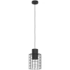 Eglo MILLIGAN hanglamp staal zwart, wit H: 1100 mm | Ø 200 mm Online