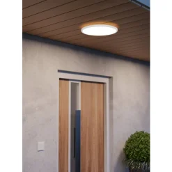 Eglo MINERARIO Plafondarmaturen Kunststof zwart / Kunststof wit H: 30 mm | Ø 390 mm Sale