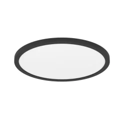 Eglo MINERARIO Plafondarmaturen Kunststof zwart / Kunststof wit H: 30 mm | Ø 300 mm Best