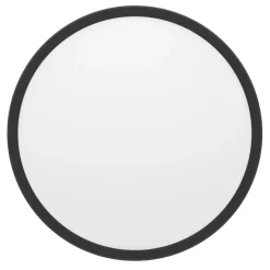 Eglo MINERARIO Plafondarmaturen Kunststof zwart / Kunststof wit H: 30 mm | Ø 300 mm Best