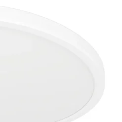 Eglo MINERARIO Plafondarmaturen Kunststof wit / Kunststof wit H: 30 mm | Ø 300 mm Sale