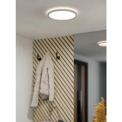 Eglo MINERARIO Plafondarmaturen Kunststof wit / Kunststof wit H: 30 mm | Ø 300 mm Sale