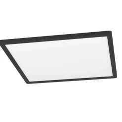 Eglo MINERARIO Plafondarmaturen Kunststof zwart / Kunststof wit H: 30 mm Outlet