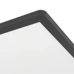 Eglo MINERARIO Plafondarmaturen Kunststof zwart / Kunststof wit H: 30 mm Outlet