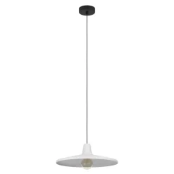 Eglo MINIERE hanglamp staal zwart / staal grijs H: 1100 mm | Ø 420 mm New