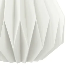 Eglo MINTING hanglamp staal zwart / papier wit H: 1100 mm | Ø 310 mm New