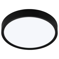 Eglo MUSURITA Plafondarmaturen kunststof, staal zwart / Kunststof wit H: 60 mm | Ø 340 mm Online