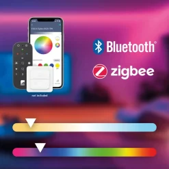 Eglo NEON-STRIPE-Z lichtstrip/-staaf Kunststof wit H: 8 mm Outlet