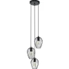 Eglo NEWTOWN hanglamp staal zwart H: 1300 mm | Ø 380 mm Online
