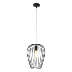 Eglo NEWTOWN hanglamp staal zwart H: 1100 mm | Ø 275 mm