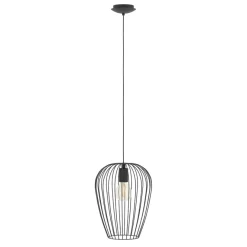 Eglo NEWTOWN hanglamp staal zwart H: 1100 mm | Ø 275 mm