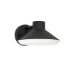 Eglo NINNARELLA Wandlamp staal zwart / Kunststof wit H: 110 mm Clearance