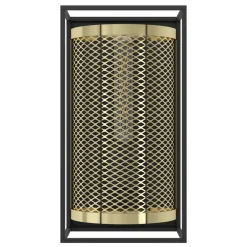 Eglo NOHALES Wandlamp staal zwart, geelkoper H: 320 mm Hot