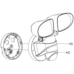 Eglo PAGINO Wandlamp Kunststof zwart H: 220 mm Best