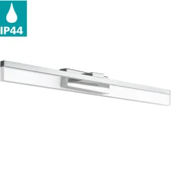 Eglo PALMITAL Wandlamp aluminium, staal chroom / Kunststof helder H: 80 mm Outlet