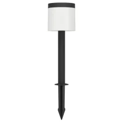 Eglo PANTETE zonne-energiearmatuur Kunststof zwart / Kunststof wit H: 650 mm | Ø 175 mm Discount