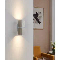 Eglo PASSA Wandlamp staal nikkel-mat, chroom H: 170 mm Online