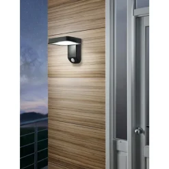 Eglo PASTION Wandlamp Kunststof zwart H: 120 mm Hot