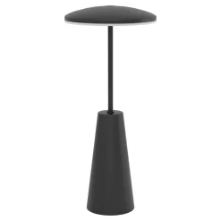 Eglo PICCOLA Tafellampen staal zwart / Kunststof wit H: 280 mm | Ø 130 mm New