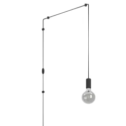 Eglo PINETINA hanglamp staal zwart H: 1280 mm Online