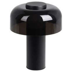 Eglo PONENTE Tafellampen staal zwart / Kunststof zwart-transparant H: 200 mm | Ø 160 mm Sale