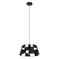 Eglo PONTEFRACT hanglamp staal zwart H: 1100 mm | Ø 420 mm New