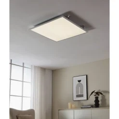 Eglo RABASSA rasterarmatuur aluminium wit / Kunststof wit H: 27 mm