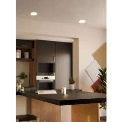 Eglo RAPITA inbouwarmatuur aluminium wit / Kunststof wit H: 20 mm | Ø 155 mm Hot