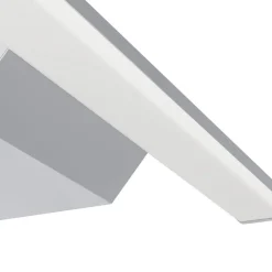 Eglo REGELLO-Z Spiegelarmaturen kunststof, aluminium chroom, zilver / Kunststof wit H: 40 mm Online