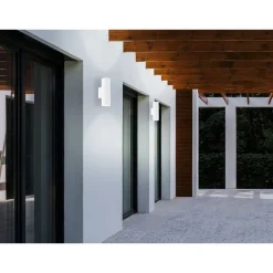 Eglo RIGA Wandlamp staal verzinkt wit H: 200 mm Sale