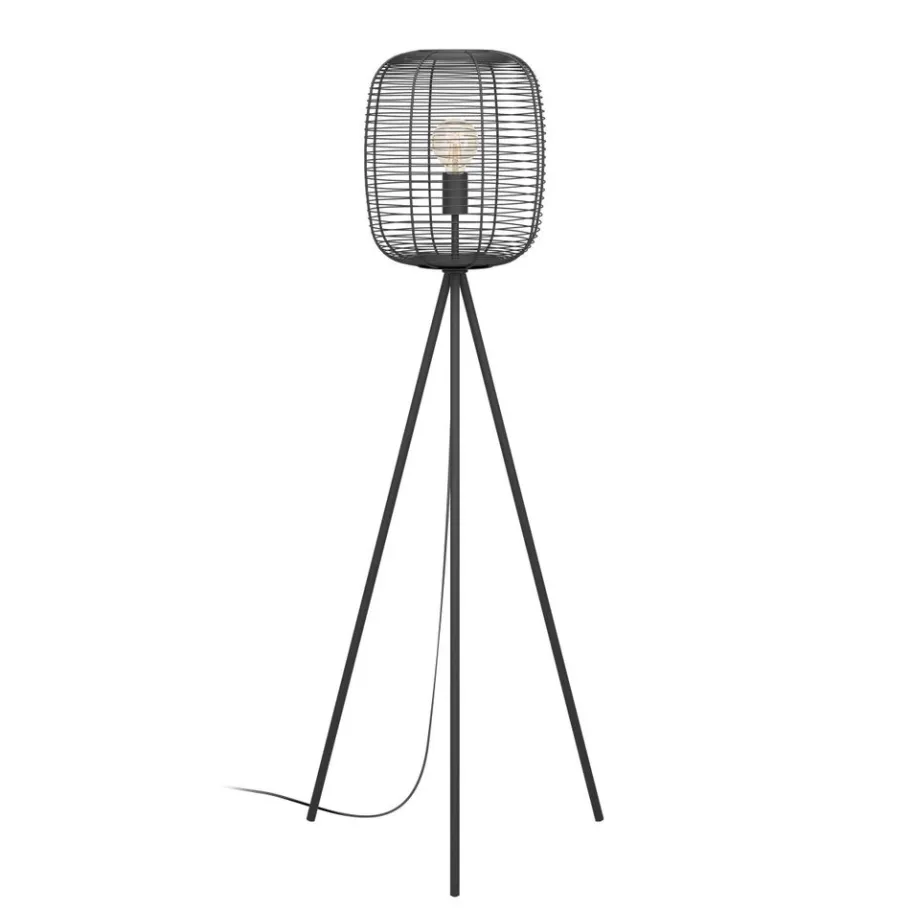 Eglo RINROE VLOERLAMP Ø32,5cm x h40cm 1xE27 ZWART Outlet