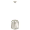 Eglo ROMAZZINA hanglamp staal zandkleuren H: 1100 mm | Ø 325 mm Discount