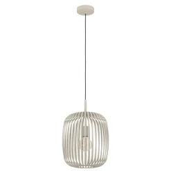 Eglo ROMAZZINA hanglamp staal zandkleuren H: 1100 mm | Ø 325 mm Discount