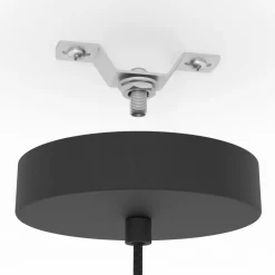 Eglo ROMAZZINA hanglamp staal zwart H: 1100 mm | Ø 325 mm Best