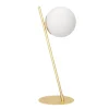 Eglo RONDO 4 Tafellampen staal geelkoper-geborsteld / glas opaal-mat wit H: 565 mm Outlet