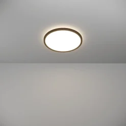 Eglo ROVITO Plafondarmaturen Kunststof zwart / Kunststof wit H: 30 mm | Ø 300 mm Best