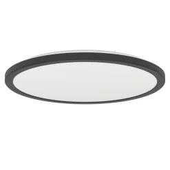 Eglo ROVITO-R Plafondarmaturen Kunststof zwart / Kunststof wit H: 30 mm | Ø 389 mm Hot