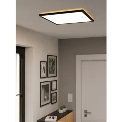 Eglo ROVITO-R Plafondarmaturen Kunststof zwart / Kunststof wit H: 32 mm New