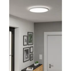 Eglo ROVITO-R Plafondarmaturen Kunststof wit / Kunststof wit H: 30 mm | Ø 389 mm Sale