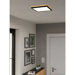 Eglo ROVITO-Z Plafondarmaturen Kunststof zwart / Kunststof wit H: 30 mm Hot