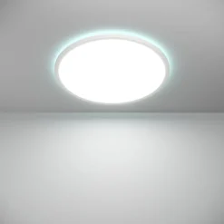 Eglo ROVITO-Z Plafondarmaturen Kunststof wit / Kunststof wit H: 32 mm | Ø 500 mm