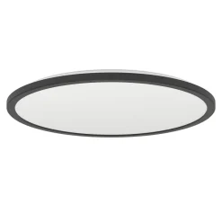 Eglo ROVITO-Z Plafondarmaturen Kunststof zwart / Kunststof wit H: 32 mm | Ø 500 mm Outlet