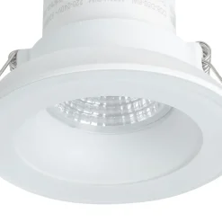 Eglo SALABATE inbouwarmatuur aluminium wit / Glas helder Ø 88 mm New