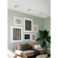 Eglo SALICETO inbouwarmatuur aluminium nikkel-mat H: 42 mm | Ø 88 mm Sale