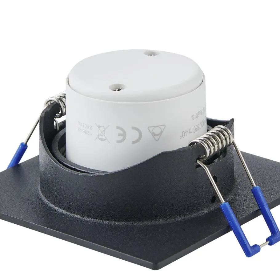 Eglo SALICETO inbouwarmatuur aluminium zwart H: 42 mm Online