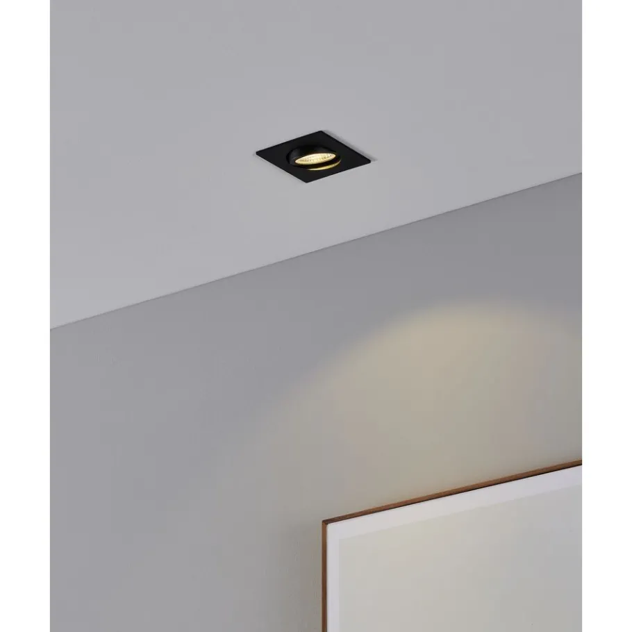 Eglo SALICETO inbouwarmatuur aluminium zwart H: 42 mm Online