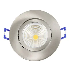 Eglo SALICETO inbouwarmatuur aluminium nikkel-mat H: 42 mm | Ø 88 mm